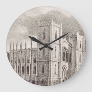 Reloj Redondo Grande Iglesia cristiana medieval