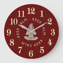 Reloj Redondo Grande Ilustracion