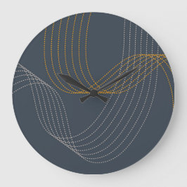 Reloj Redondo Grande Ilustracion sencillo, moderno, elegante, fresco y 