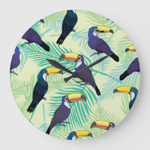 Reloj Redondo Grande Ilustracion Turco Vintage, Colorido.