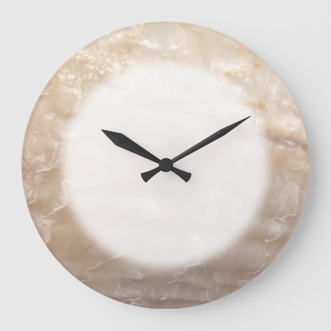 Reloj Redondo Grande Imagen de una cáscara (Anverso)