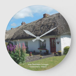Reloj Redondo Grande Imagen irlandesa para Wall Clock