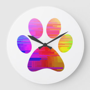 Reloj Redondo Grande Imprimir trazo