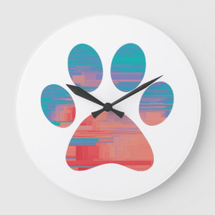 Reloj Redondo Grande Imprimir trazo