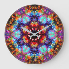 Reloj Redondo Grande Incandescencia Stellar Kaleid