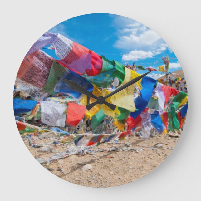 Reloj Redondo Grande India, Jammu & Kashmir, Ladakh, Namshangla Pass (Anverso)