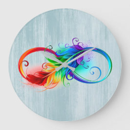 Reloj Redondo Grande Infiniti Feather