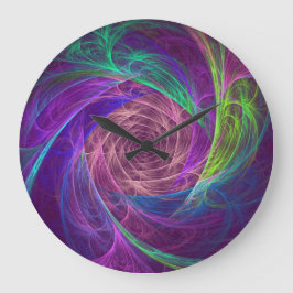 Reloj Redondo Grande Infinito colorido