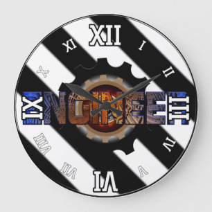 Reloj Redondo Grande Ingeniero
