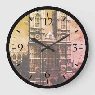 Reloj Redondo Grande Inglaterra Antigua Londres Abadía de Westminster G