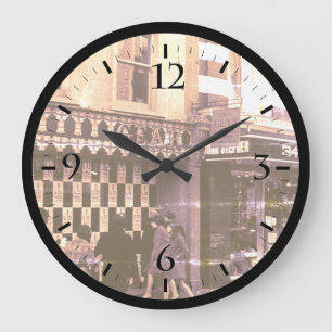 Reloj Redondo Grande Inglaterra vintage tiendas Londres calle Carnaby G