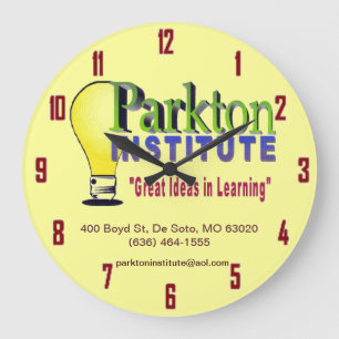 RELOJ REDONDO GRANDE INSTITUTO DE PARKTON