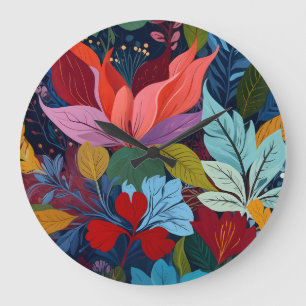 Reloj Redondo Grande Interconectado