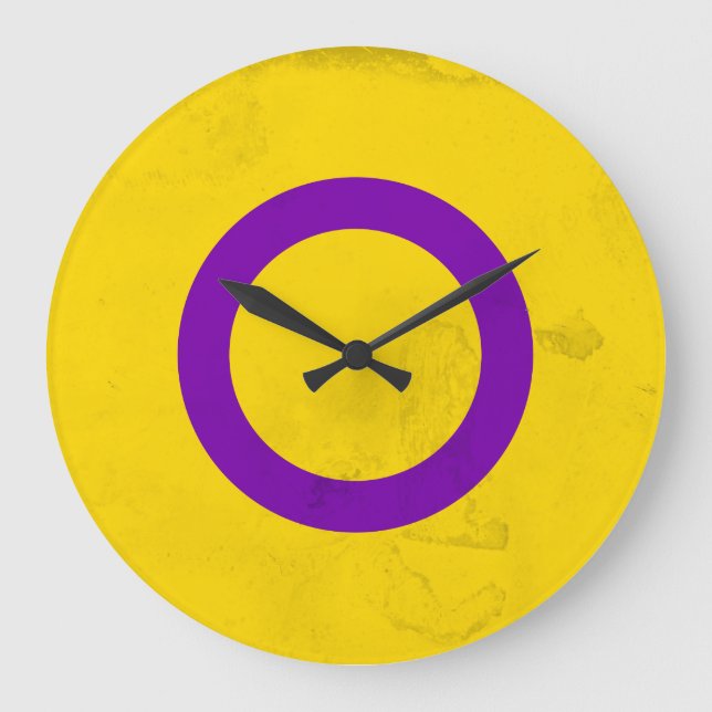 Reloj Redondo Grande Intersexual (Anverso)