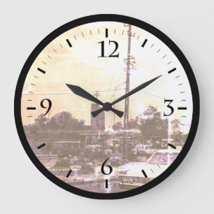 Reloj Redondo Grande Iraq vintage Bagdad taxis callejeros Watch