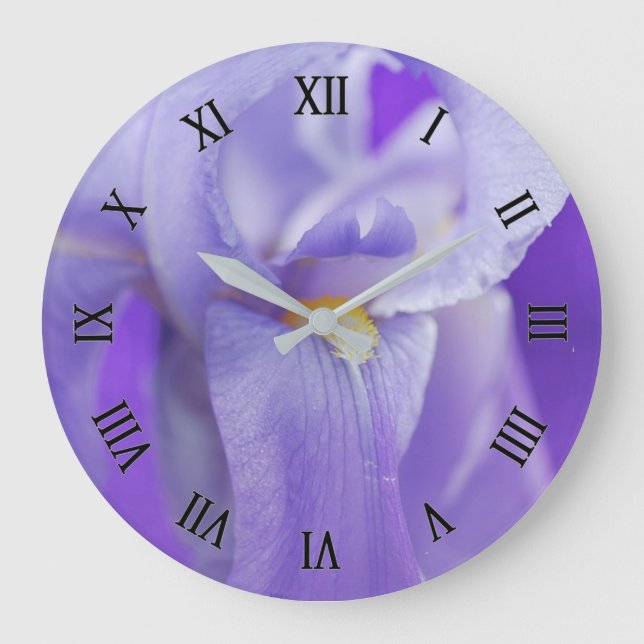 Reloj Redondo Grande Iris (Anverso)