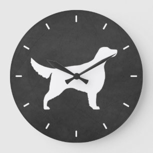 Reloj Redondo Grande Irish Setter Silhouette