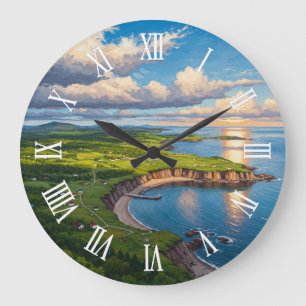 Reloj Redondo Grande Isla del Cabo Bretón Canadá