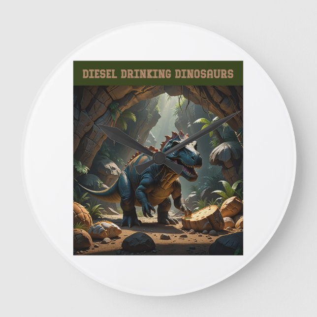 Reloj Redondo Grande It’s Just Bread (Anverso)