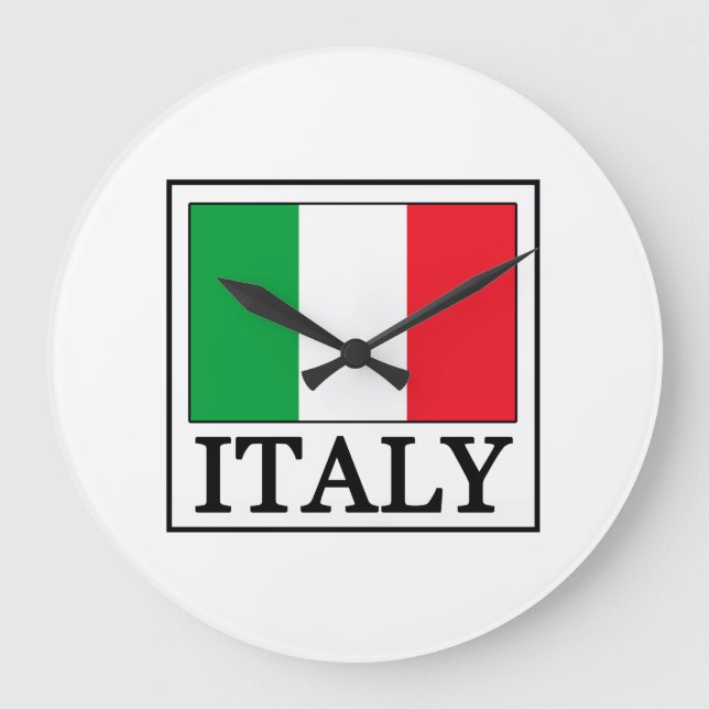 Reloj Redondo Grande Italia (Anverso)