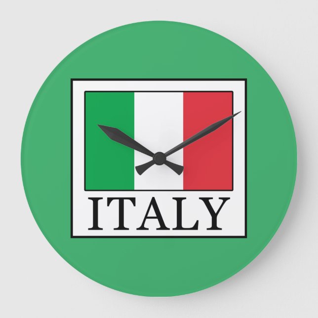 Reloj Redondo Grande Italy (Anverso)