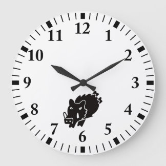 Reloj Redondo Grande Jabalí