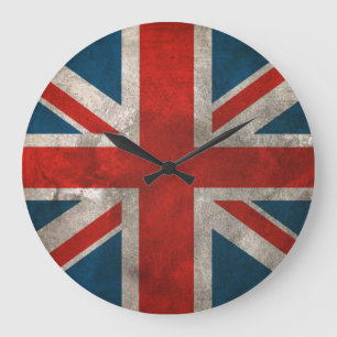 Reloj Redondo Grande Jack Union Británico