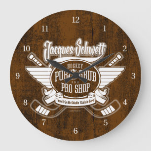 Reloj Redondo Grande Jacques Schwett Hockey Pro Shop