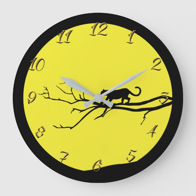 Reloj Redondo Grande Jaguar (Anverso)