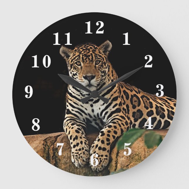 Reloj Redondo Grande Jaguar (Anverso)