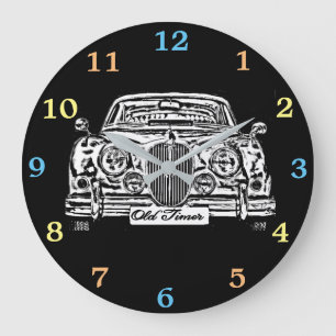 Reloj Redondo Grande Jaguar clásico MK 2 Wallclock