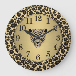 Reloj Redondo Grande Jaguar Diamante-Tachonado
