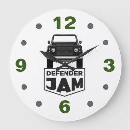 RELOJ REDONDO GRANDE JAM DEFENSOR