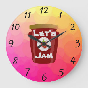 Reloj Redondo Grande Jam Wall Clock
