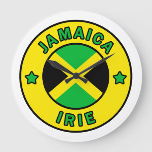 Reloj Redondo Grande Jamaica Irie