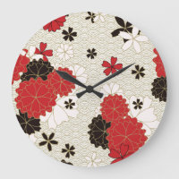 Japanese Art Traditional Floral Pattern