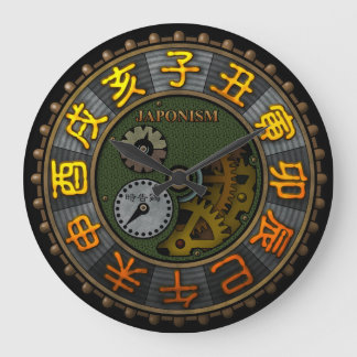 Reloj Redondo Grande japonism2