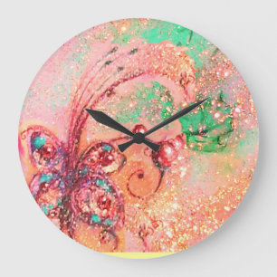 RELOJ REDONDO GRANDE JARDÍN DE LAS SOMBRAS PERDIDAS, PLANTA MAGIA DE MA