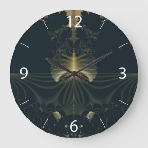 Reloj Redondo Grande Jardín Mágico