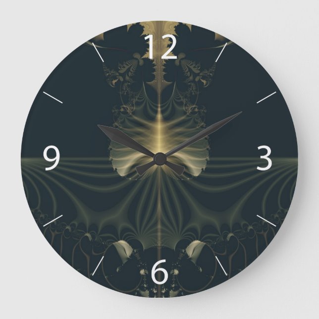Reloj Redondo Grande Jardín Mágico (Anverso)