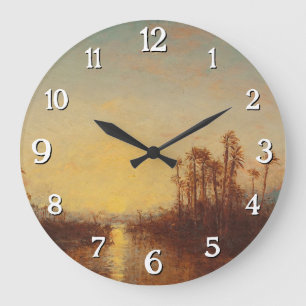 Reloj Redondo Grande Jartum, Coucher De Soleil - Félix Ziem