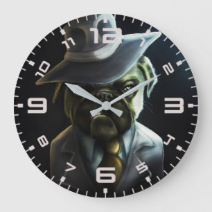 Reloj Redondo Grande Jefe Pugster