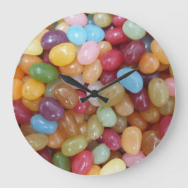 Reloj Redondo Grande Jelly Beans Coloridos