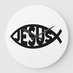 Reloj Redondo Grande Jesús