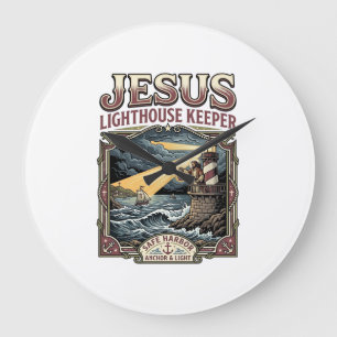 Reloj Redondo Grande Jesús Guardián del Faro Jesús Guardián del Faro Ch