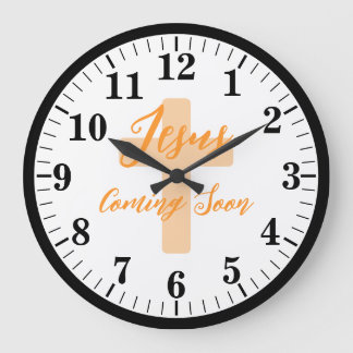 RELOJ REDONDO GRANDE JESÚS VIENE PRONTO