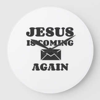 RELOJ REDONDO GRANDE JESÚS VUELVE DE NUEVO