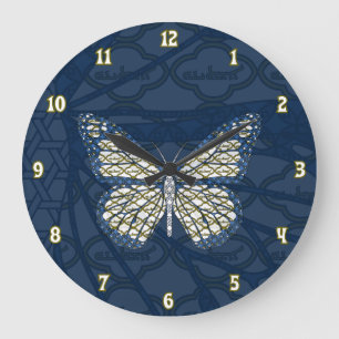 Reloj Redondo Grande Jewish Monarch Clock