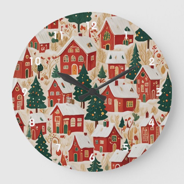 Reloj Redondo Grande Jingle Bell Jubilee (Anverso)