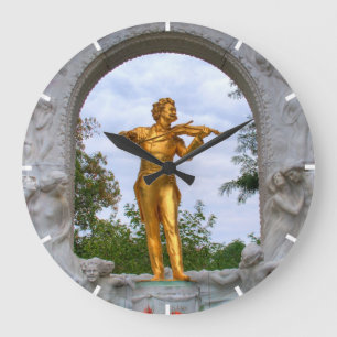 Reloj Redondo Grande Johann Strauss